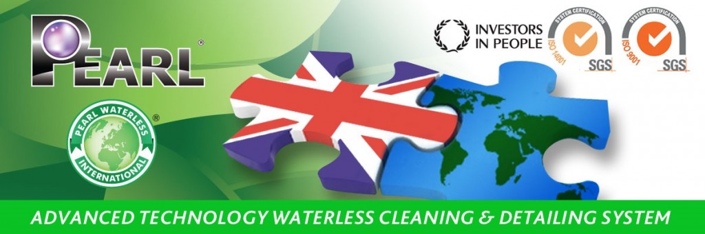 Pearl waterless products exclusively manufactured by Pearl Global Ltd, United kingdom and supplied worldwide
